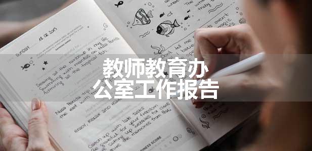 教师教育办公室工作报告