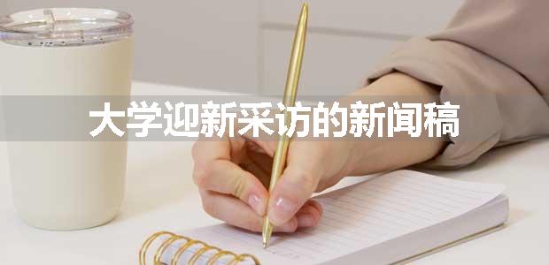 大学迎新采访的新闻稿