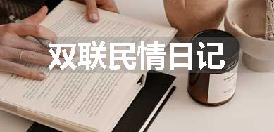双联民情日记