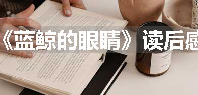 《蓝鲸的眼睛》读后感