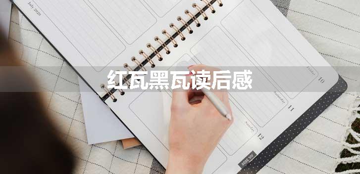 红瓦黑瓦读后感