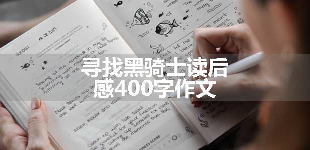寻找黑骑士读后感400字作文（通用11篇）