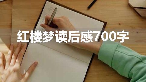 红楼梦读后感700字