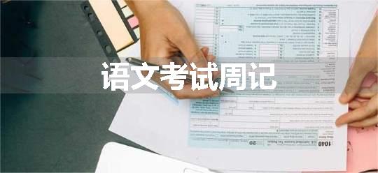 语文考试周记