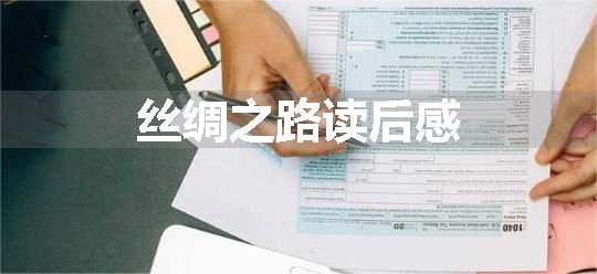 丝绸之路读后感