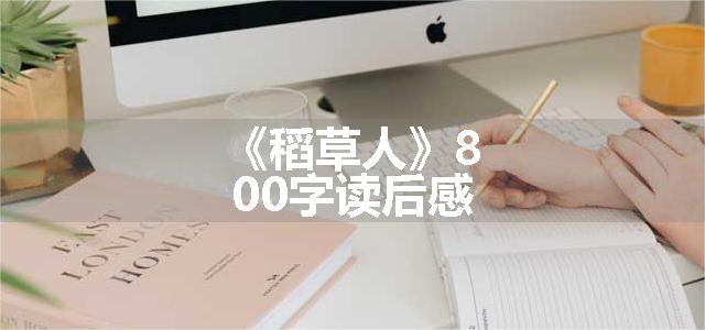 《稻草人》800字读后感