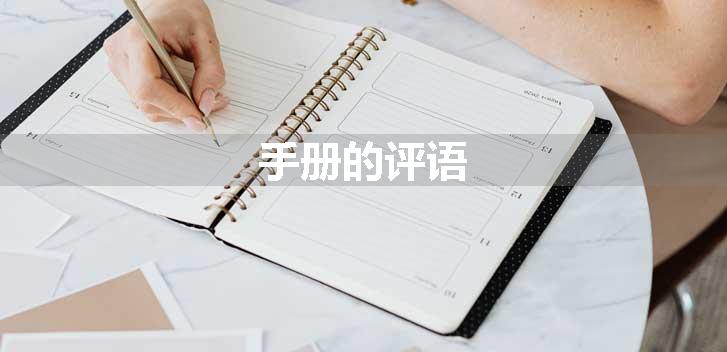 手册的评语