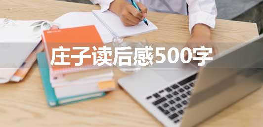 庄子读后感500字