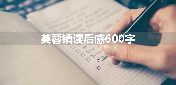 芙蓉镇读后感600字