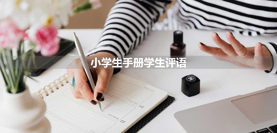 小学生手册学生评语